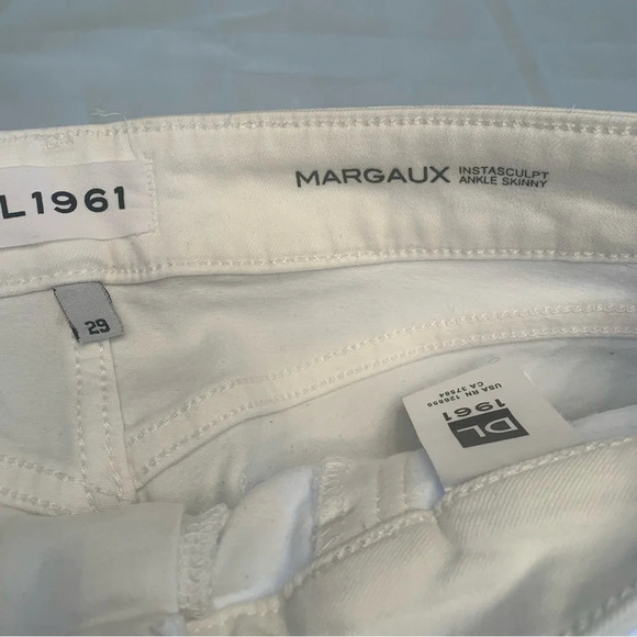 Margaux DL1961 Women's Florence Skinny Mid Rise Ankle Jeans ripped style size 29 - Picture 8 of 9